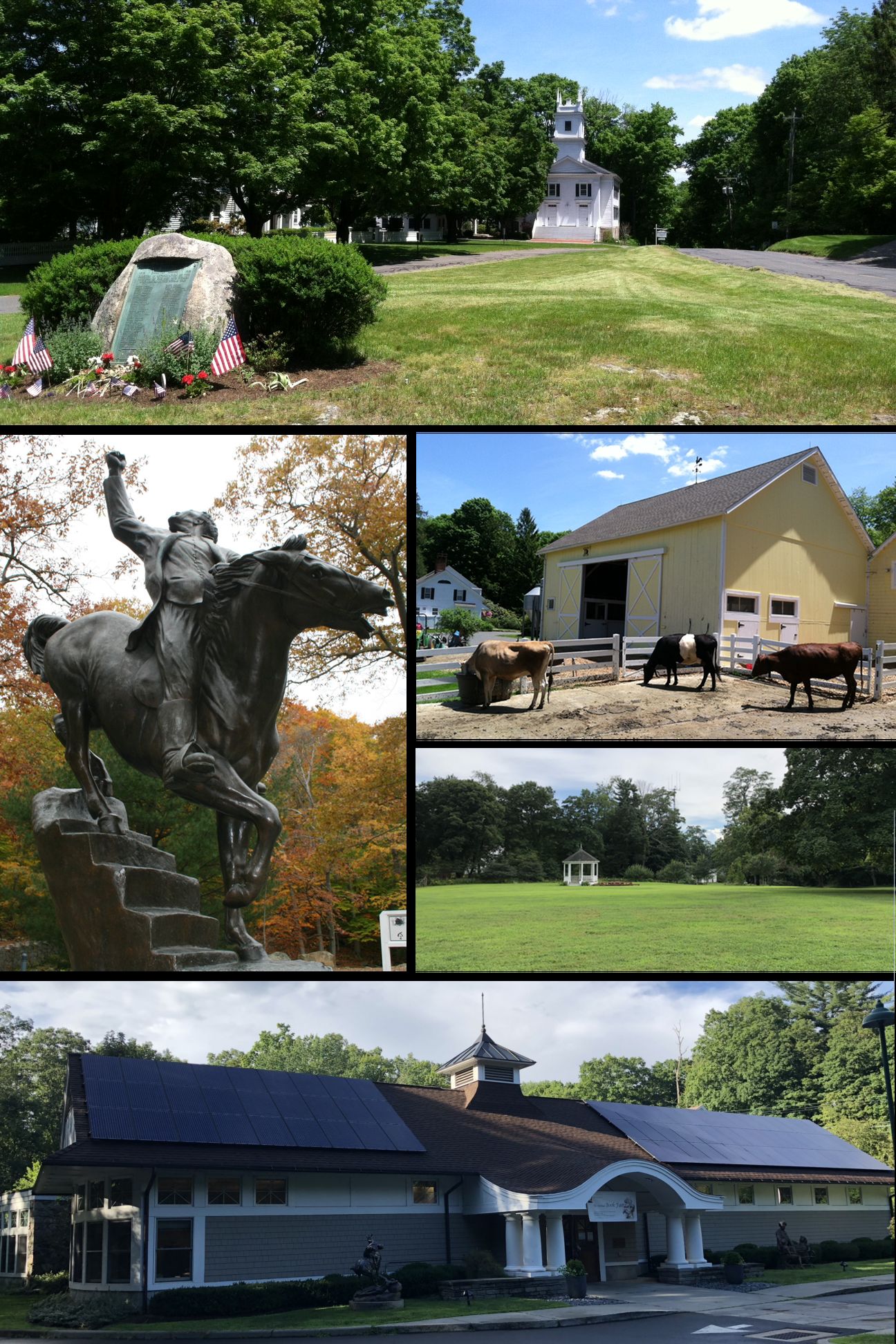 Redding, CT scenes — local landmarks in Levco's Redding service area