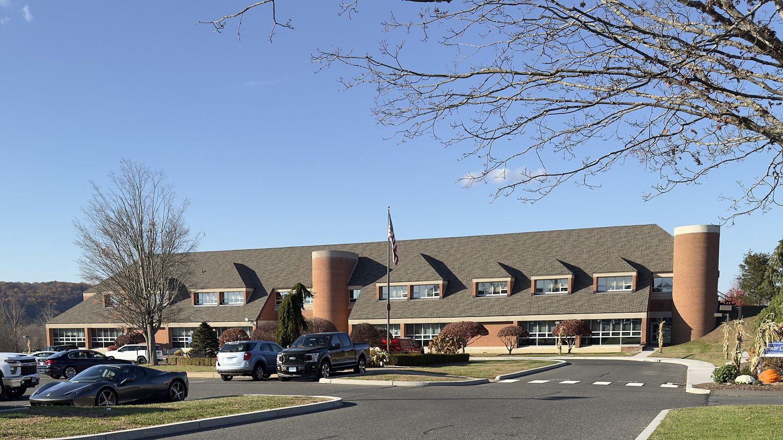 Brookfield Town Hall — local landmark in Levco's Brookfield service area