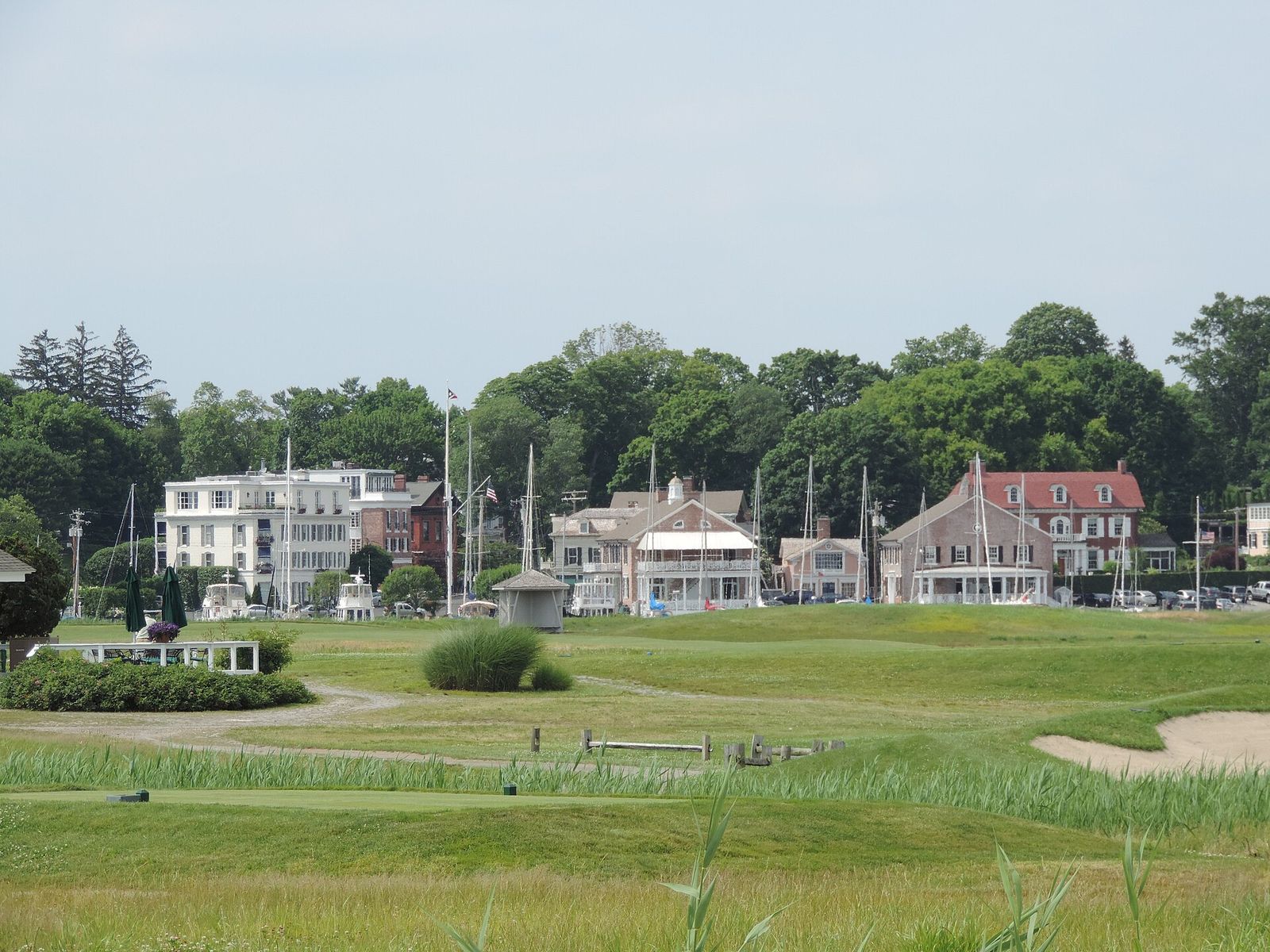 Southport Harbor — local landmark in Levco's Southport service area