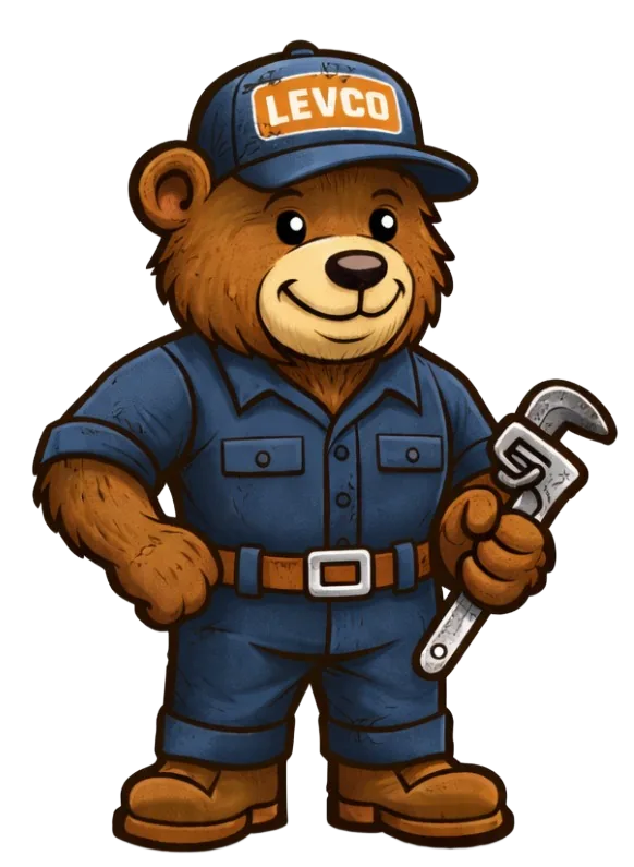 Phil Scully — the Levco mascot bear